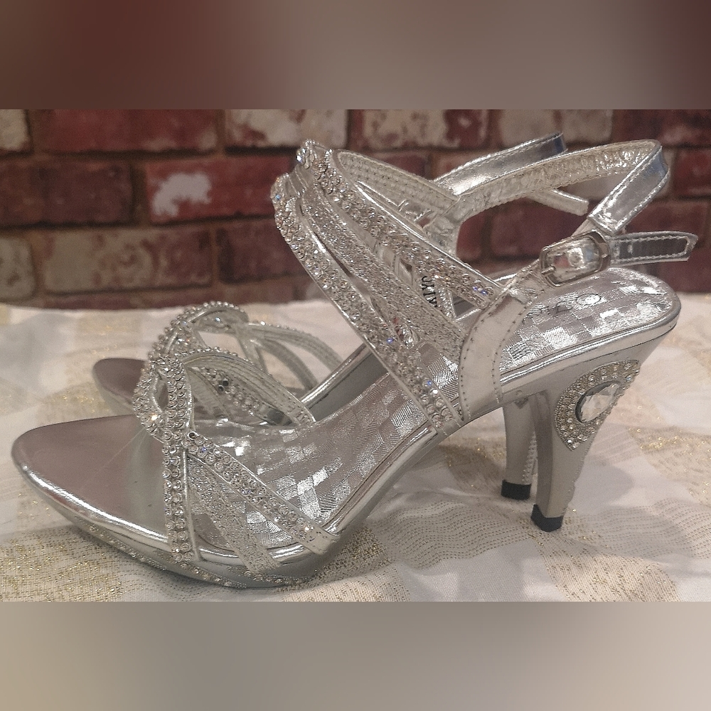 Silver shoes